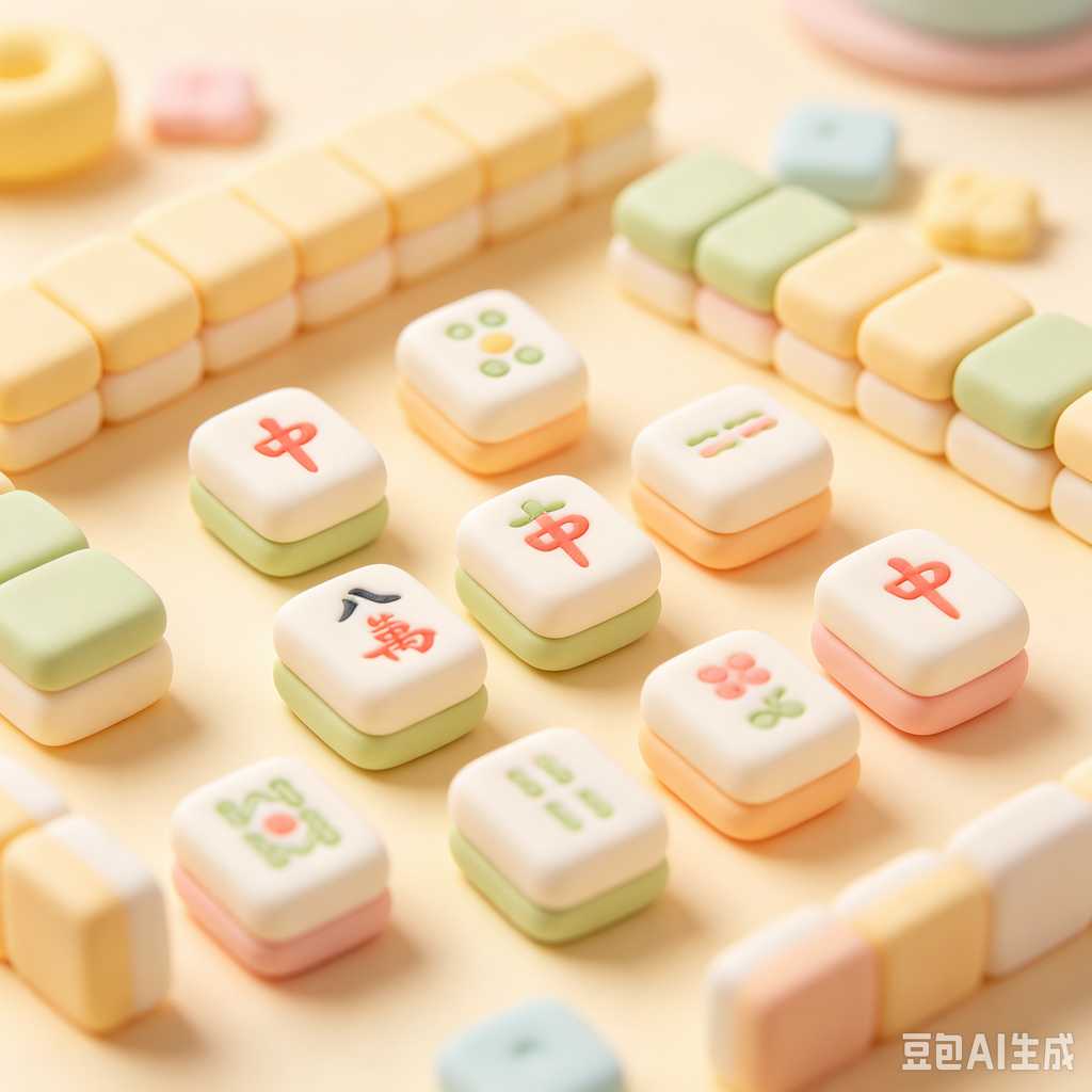 cedar wood mahjong tiles